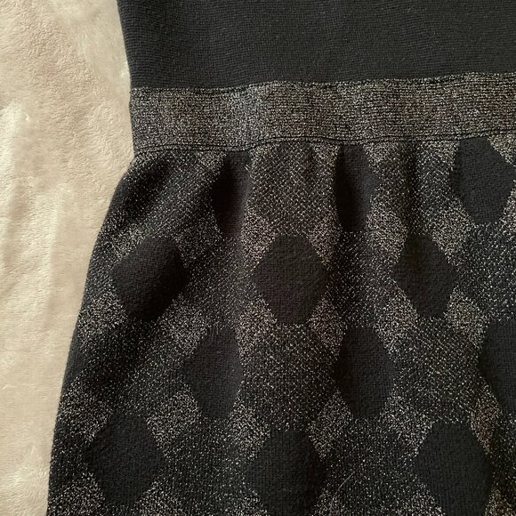 Kate Spade Argyle Shimmer Sweater Dress - Picture 3 of 7